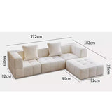 L Shaped Modular Large Sectional Couches